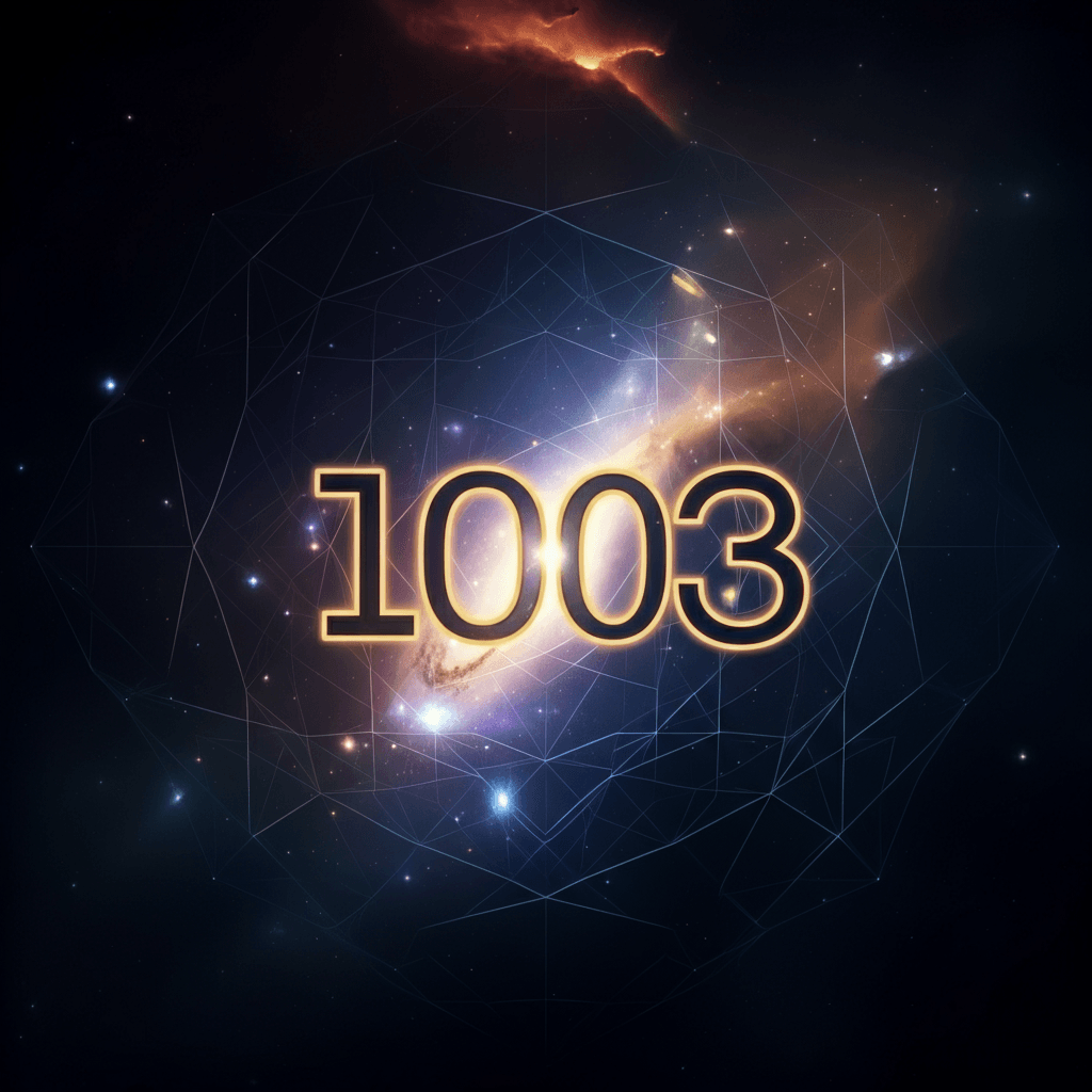 Numerologie 1003 Betekenis (zoals 10:03) ✨