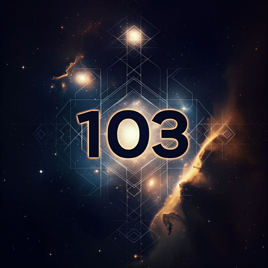Numerologie 103 Betekenis (zoals 1:03) ✨