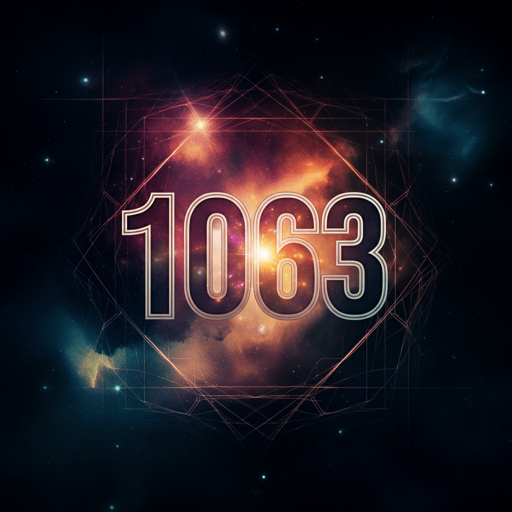 Numerologie 1063 Betekenis ✨