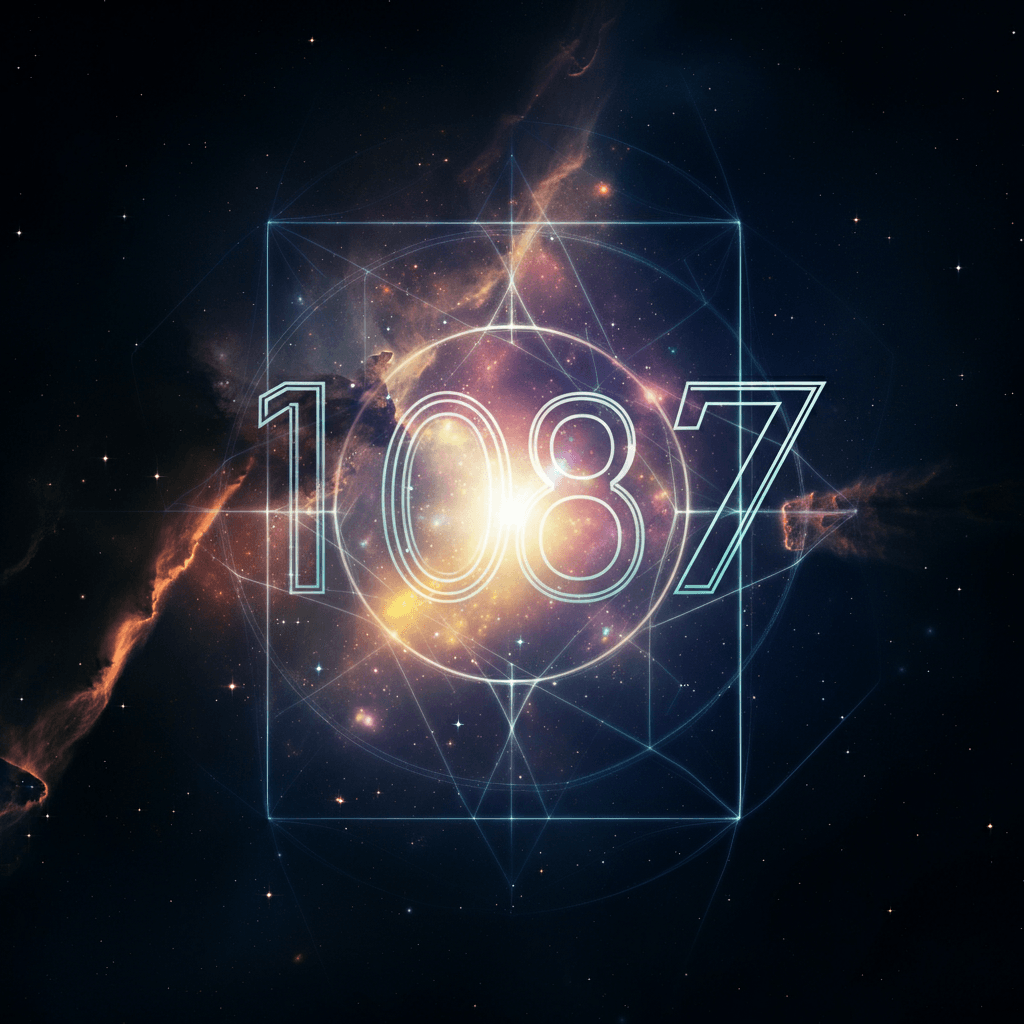 Numerologie 1087 Betekenis ✨