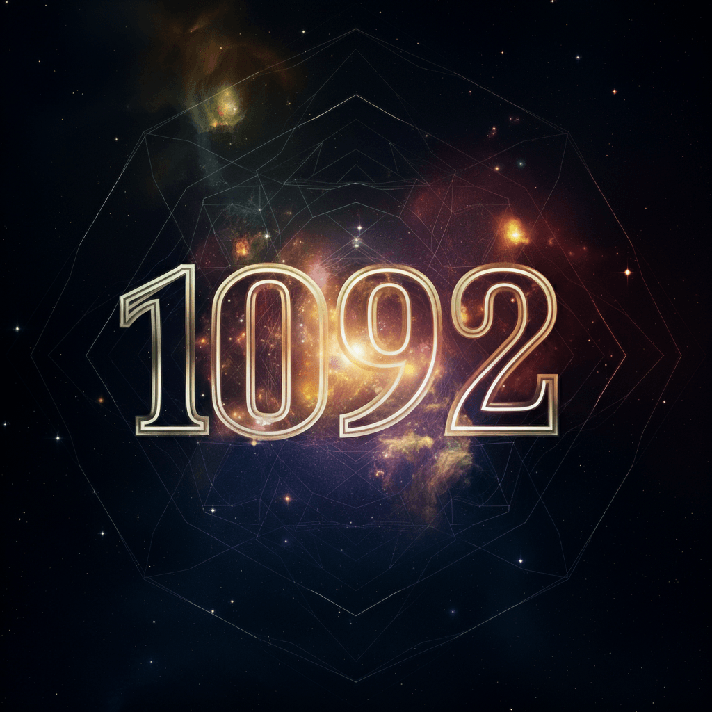 Numerologie 1092 Betekenis ✨