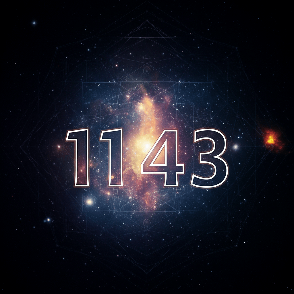 Numerologie 1143 Betekenis (zoals 11:43) ✨