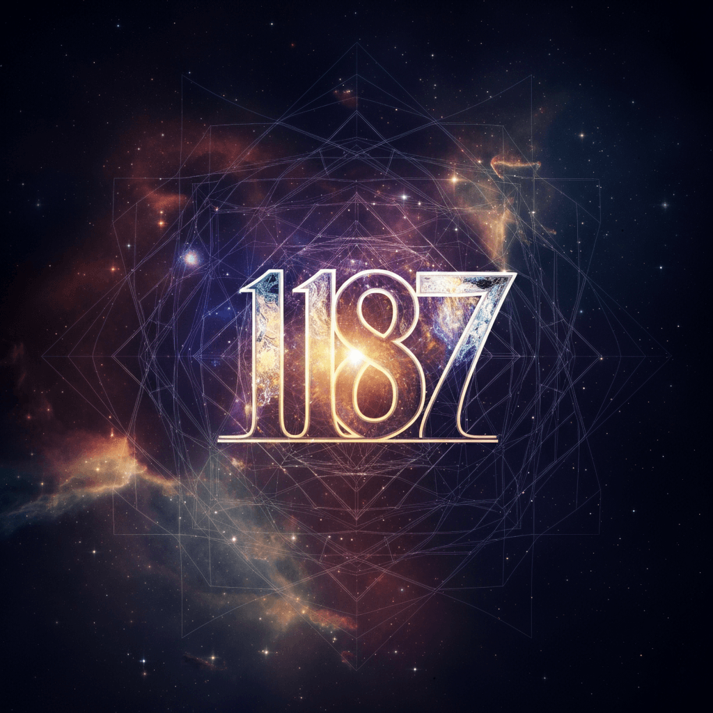 Numerologie 1187 Betekenis ✨