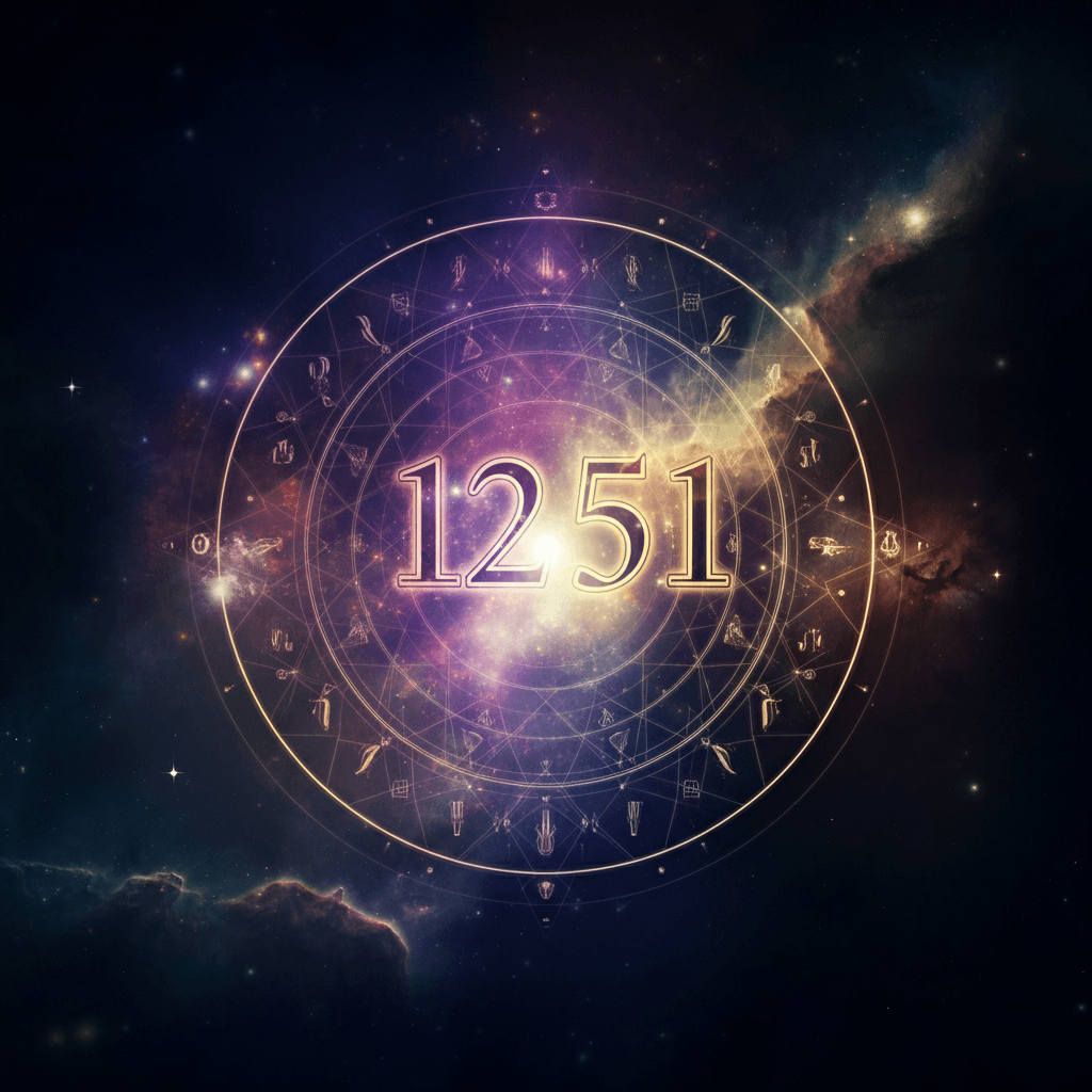 Numerologie 1251 Betekenis (zoals 12:51) ✨