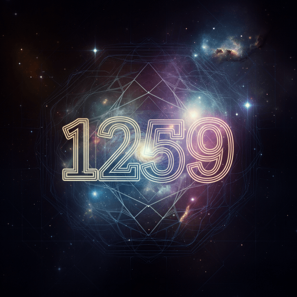 Numerologie 1259 Betekenis (zoals 12:59) ✨