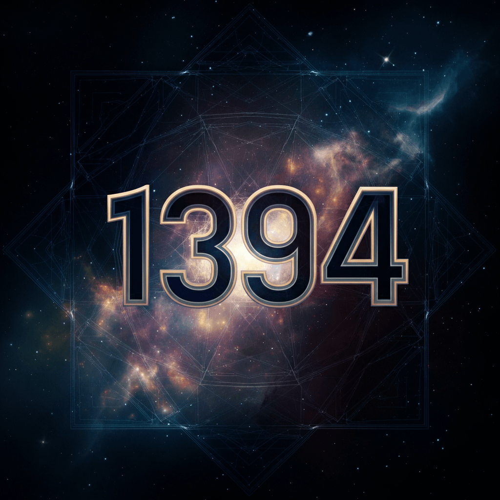 Numerologie 1394 Betekenis ✨