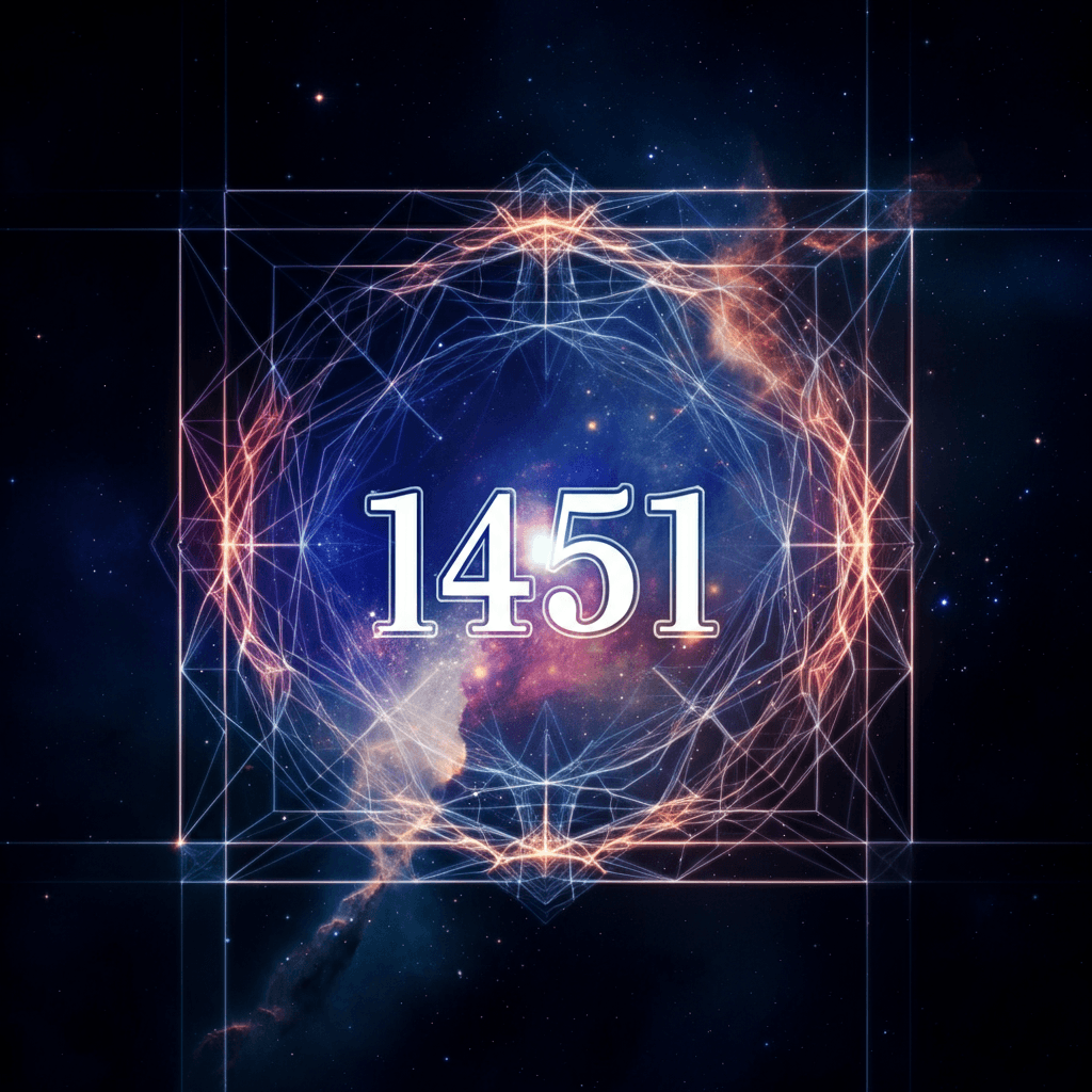 Numerologie 1451 Betekenis (zoals 14:51) ✨
