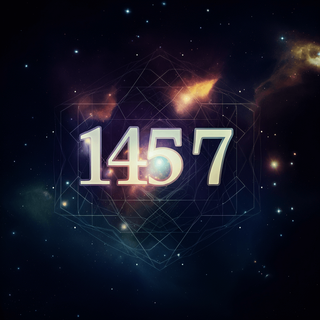 Numerologie 1457 Betekenis (zoals 14:57) ✨