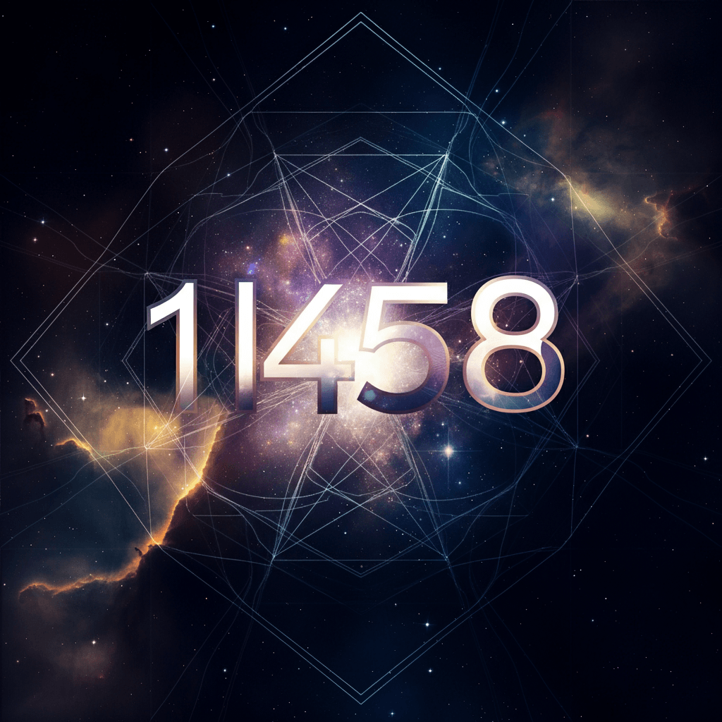 Numerologie 1458 Betekenis (zoals 14:58) ✨