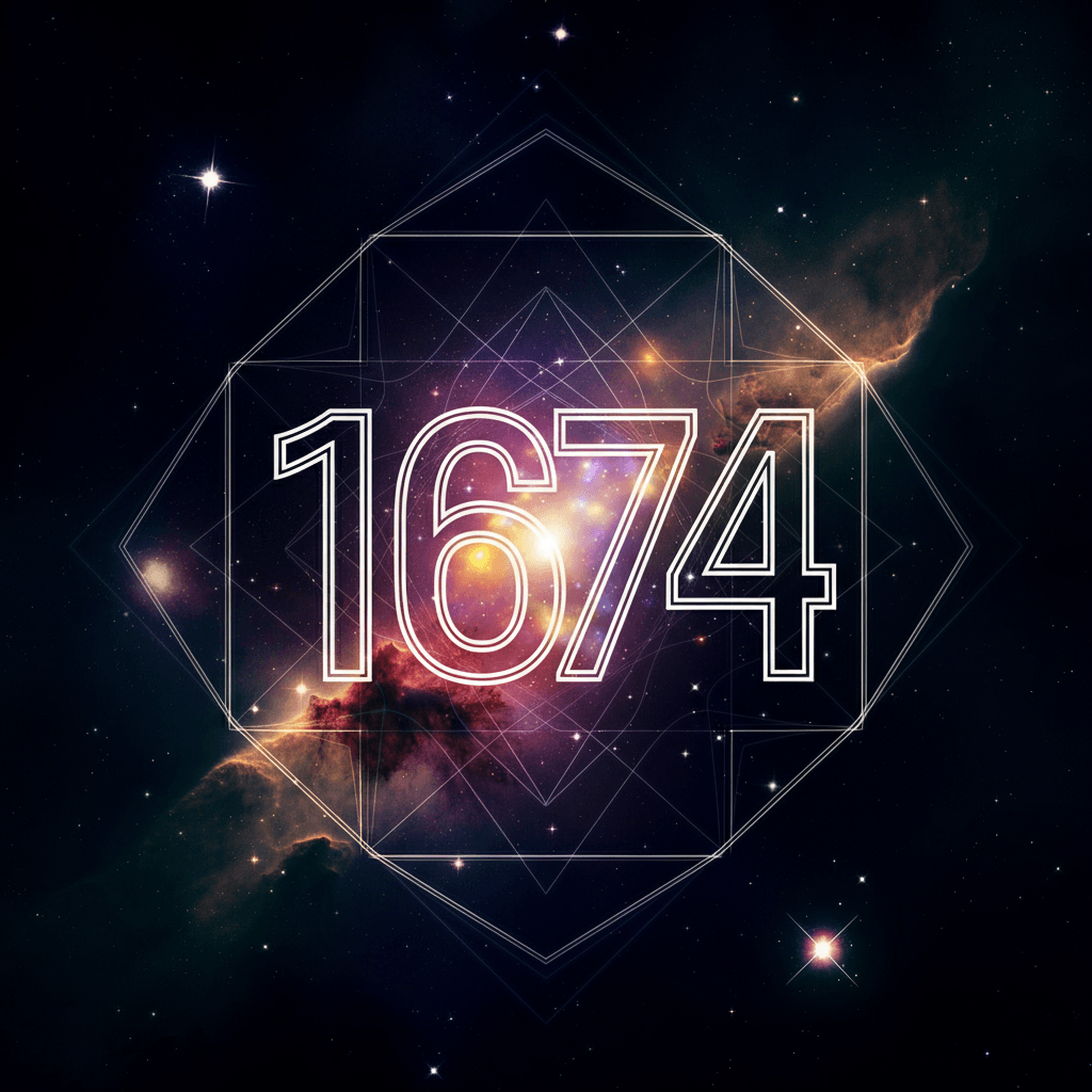 Numerologie 1674 Betekenis ✨