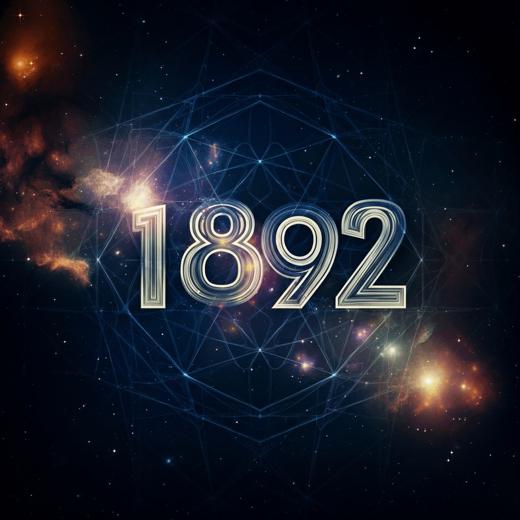 Numerologie 1892 Betekenis ✨
