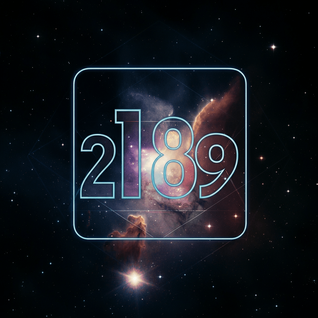 Numerologie 2189 Betekenis ✨