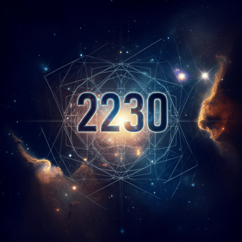 Numerologie 2230 Betekenis (zoals 22:30) ✨