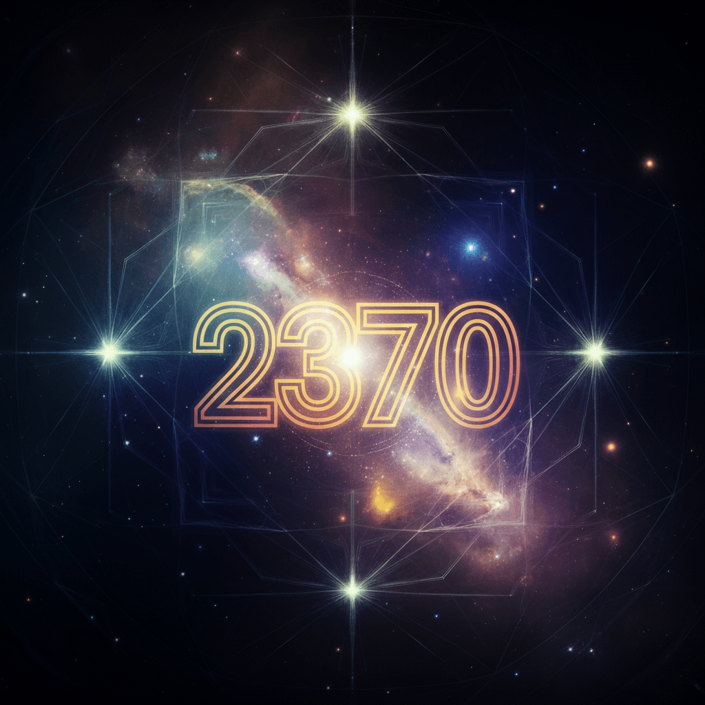 Numerologie 2370 Betekenis ✨