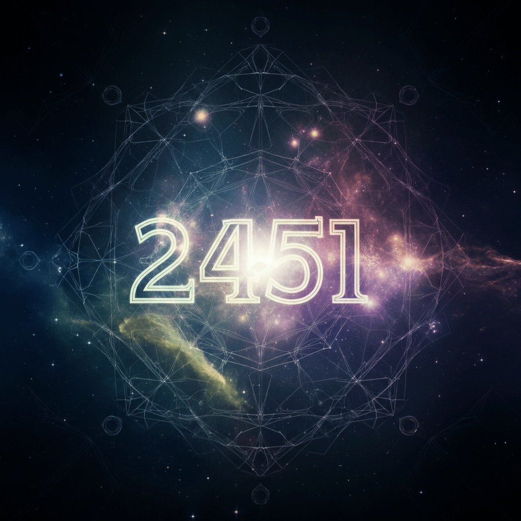 Numerologie 2451 Betekenis ✨