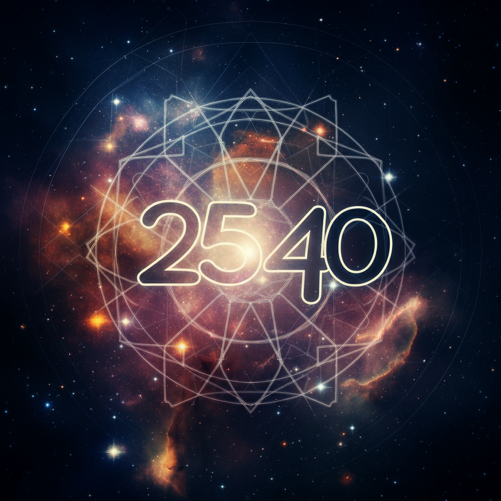Numerologie 2540 Betekenis ✨