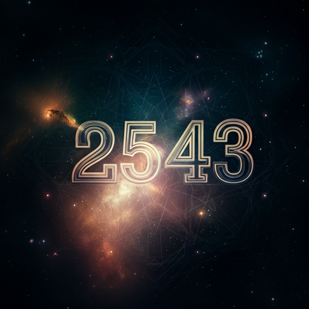Numerologie 2543 Betekenis ✨