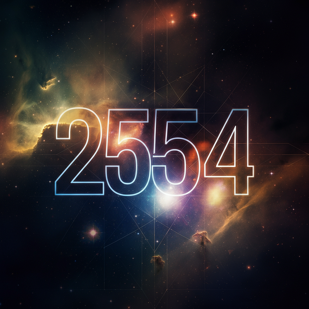 Numerologie 2554 Betekenis ✨
