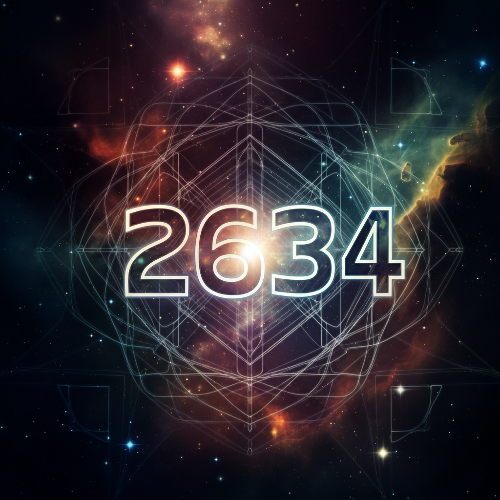 Numerologie 2634 Betekenis ✨