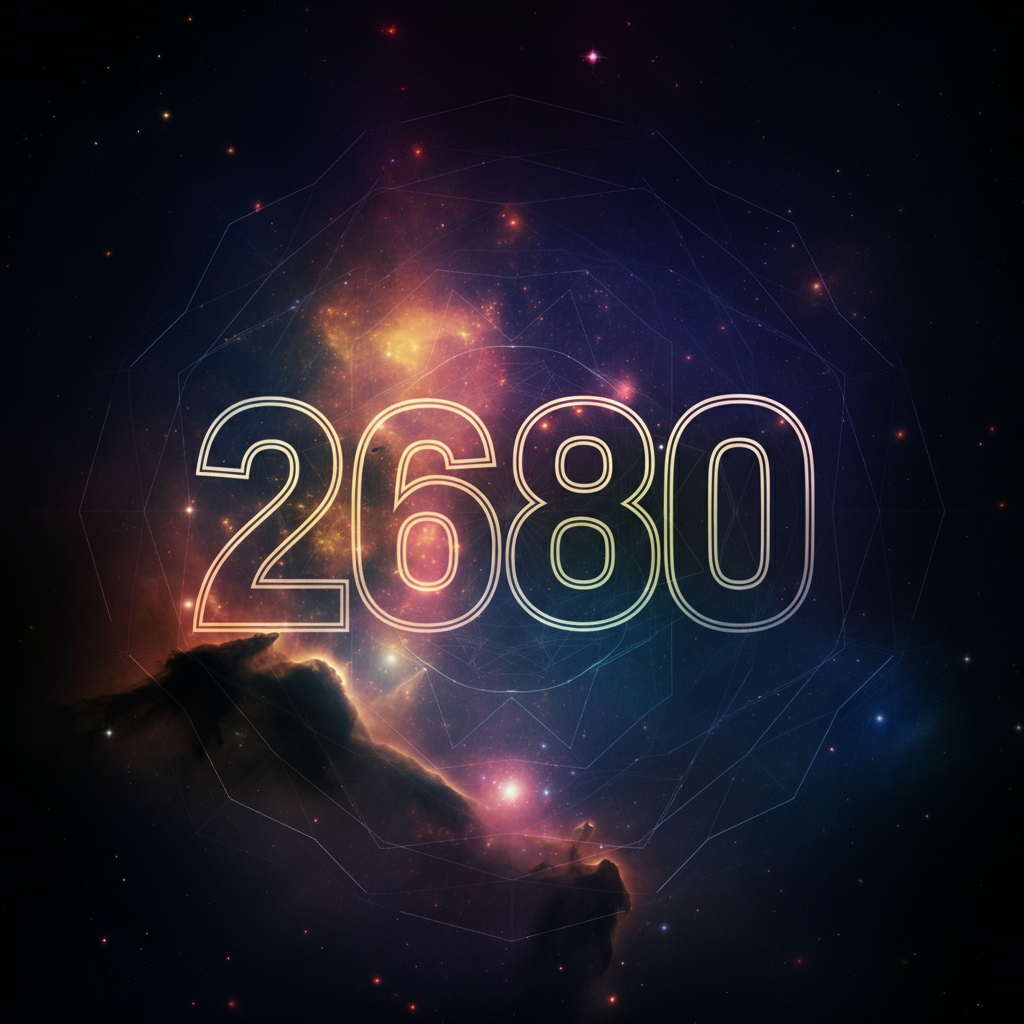Numerologie 2680 Betekenis ✨