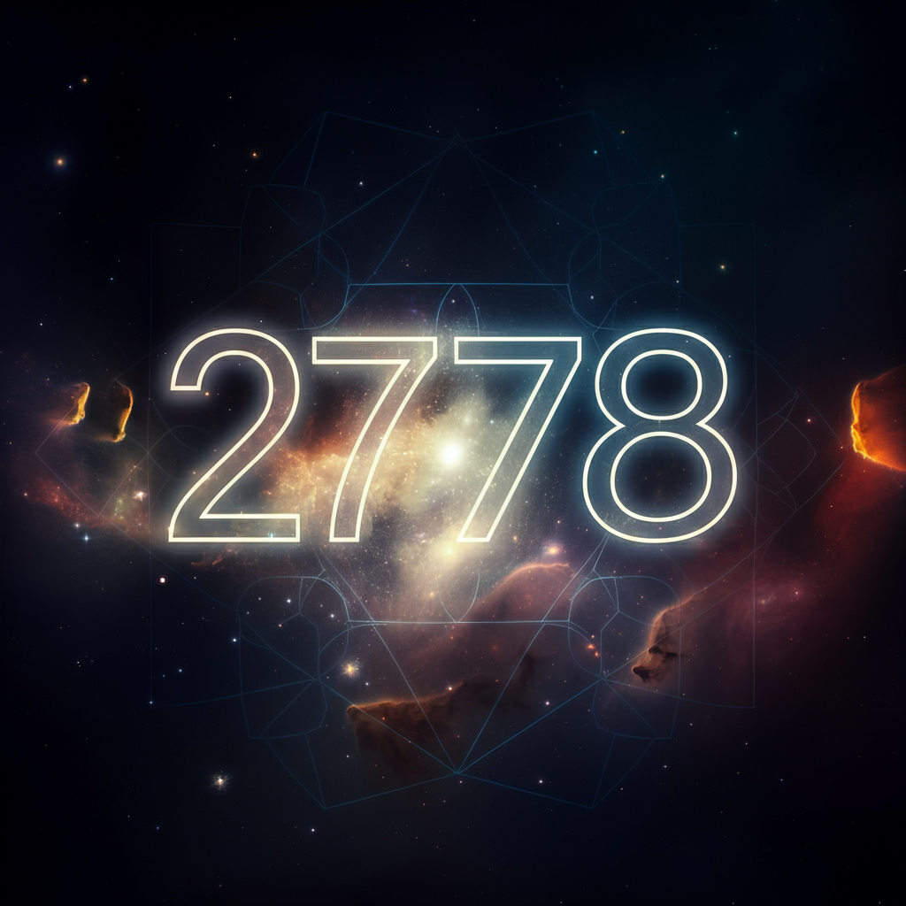 Numerologie 2778 Betekenis ✨