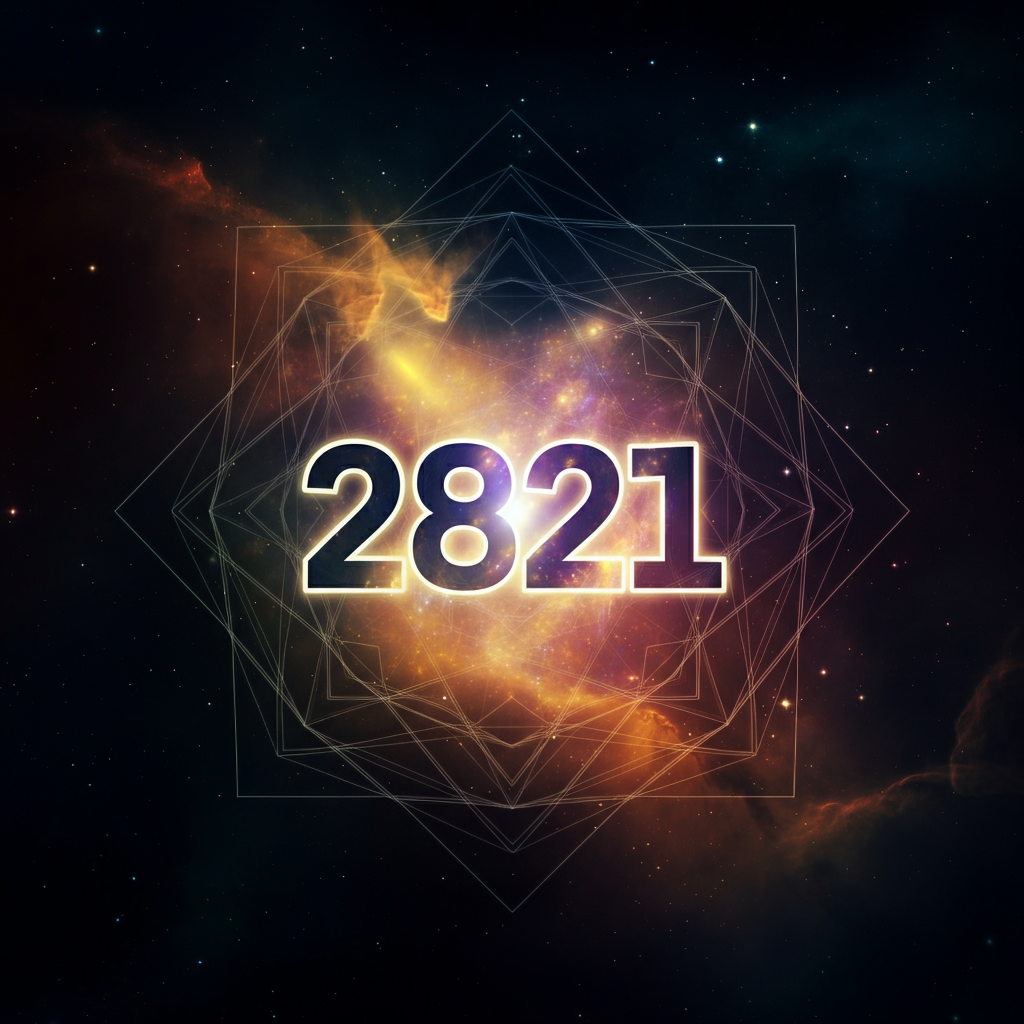 Numerologie 2821 Betekenis ✨