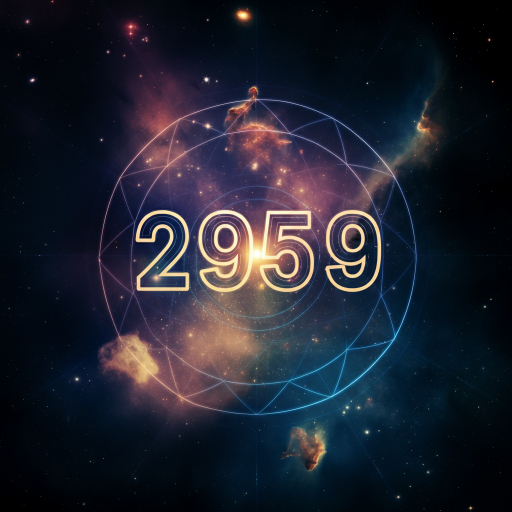 Numerologie 2959 Betekenis ✨