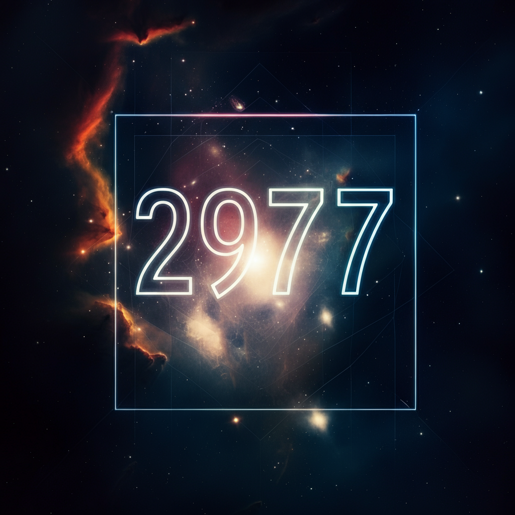 Numerologie 2977 Betekenis ✨