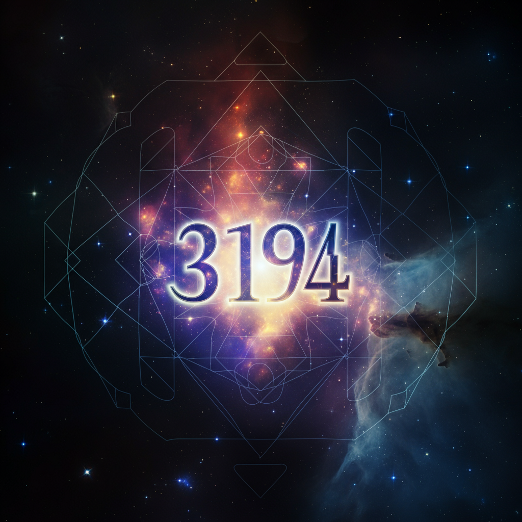 Numerologie 3194 Betekenis ✨