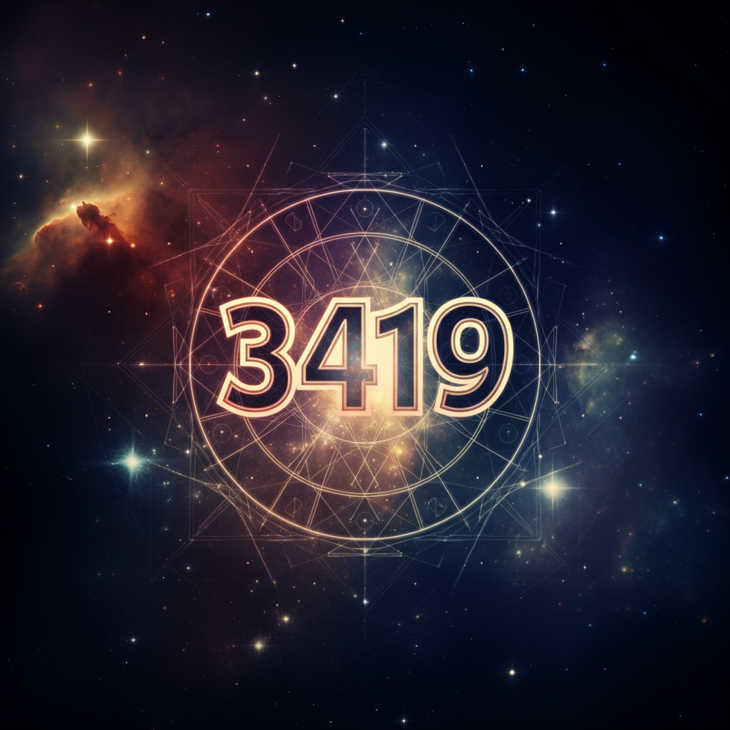 Numerologie 3419 Betekenis ✨