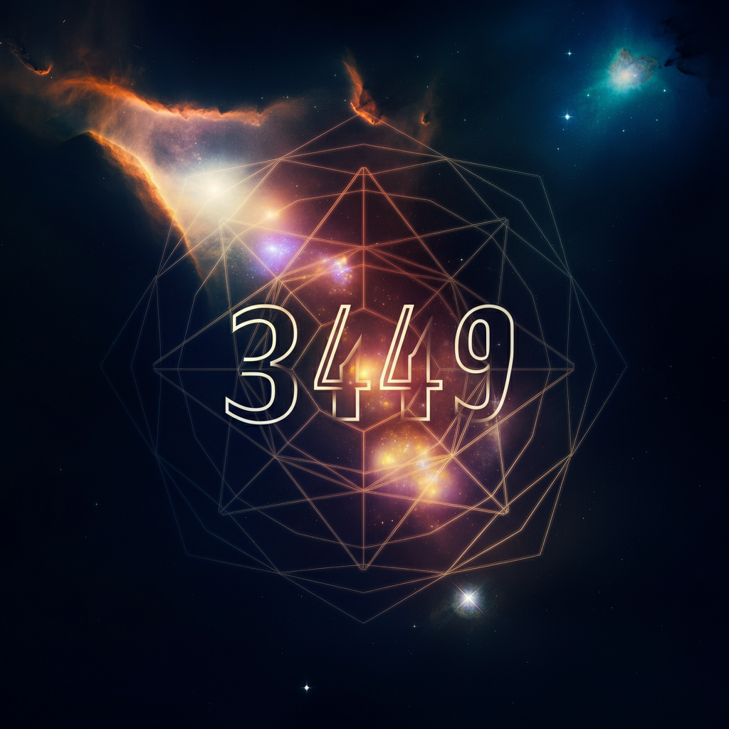 Numerologie 3449 Betekenis ✨