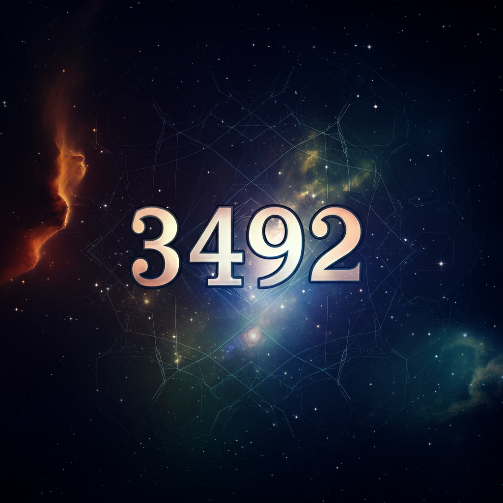 Numerologie 3492 Betekenis ✨