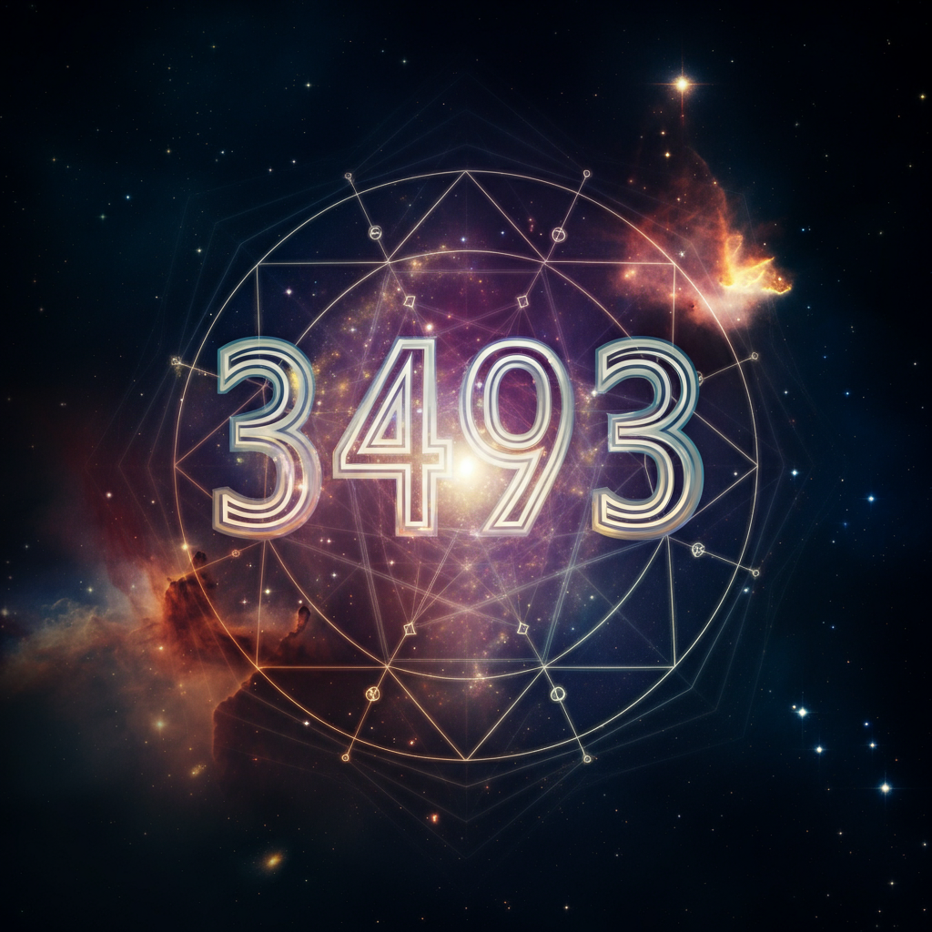 Numerologie 3493 Betekenis ✨