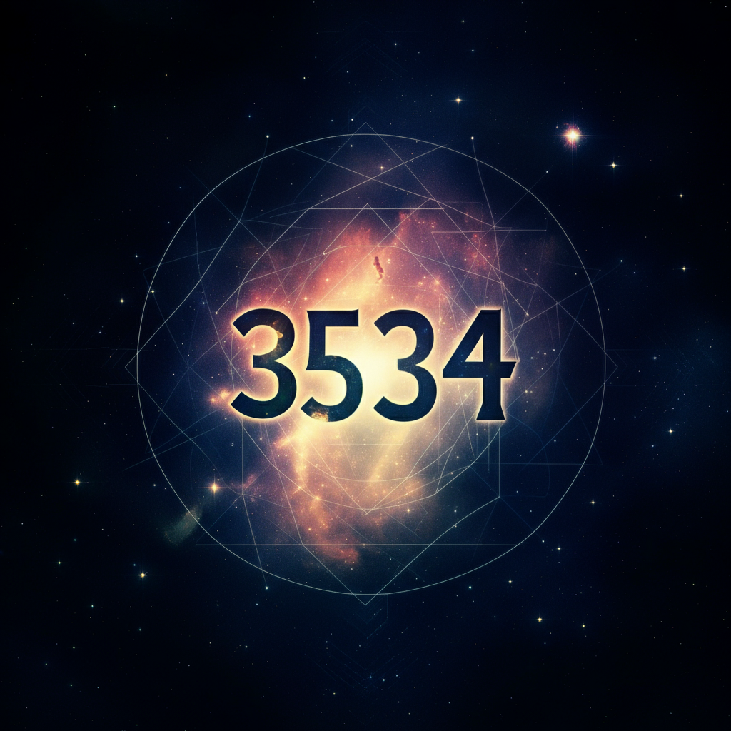 Numerologie 3534 Betekenis ✨