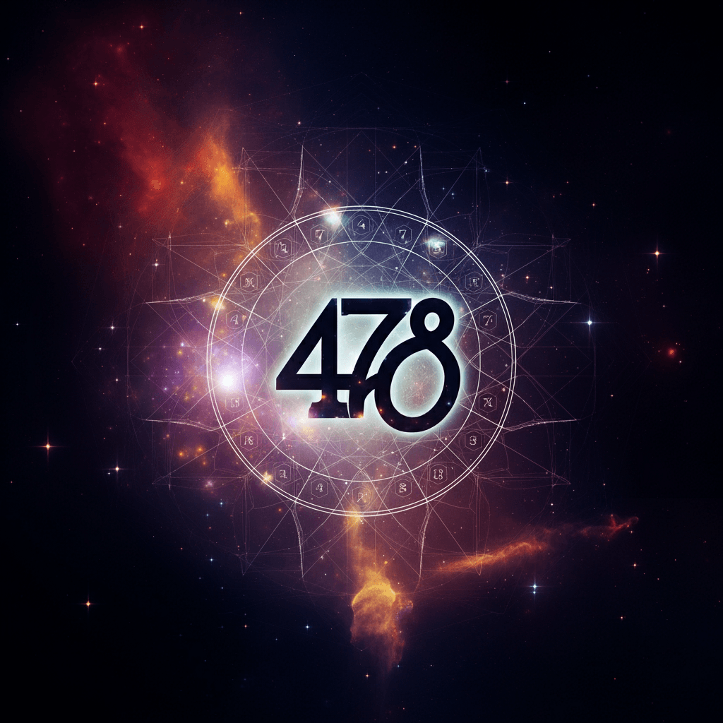 Numerologie 478 Betekenis ✨