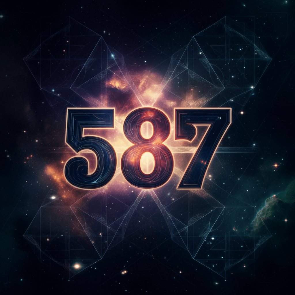 Numerologie 587 Betekenis ✨