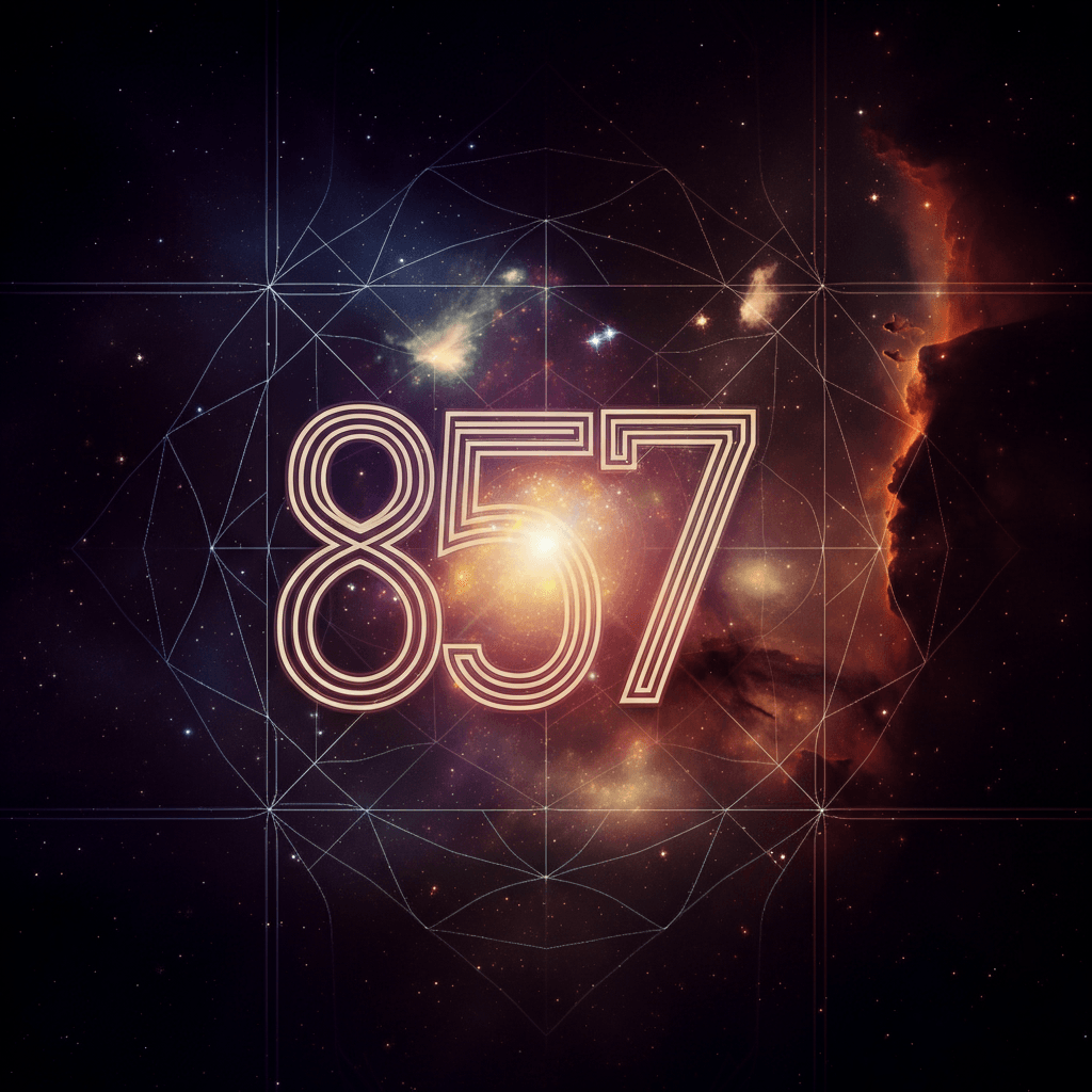 Numerologie 857 Betekenis (zoals 8:57) ✨