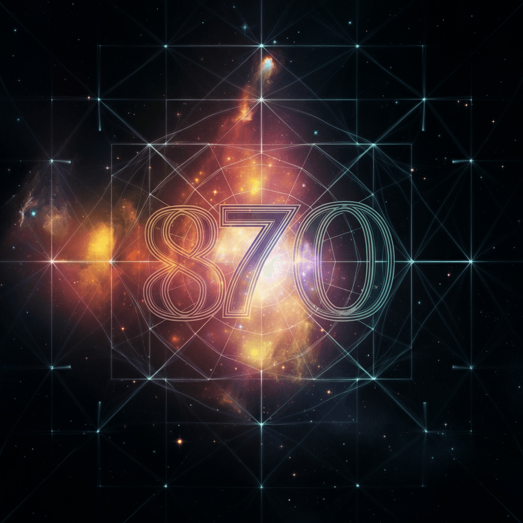 Numerologie 870 Betekenis ✨