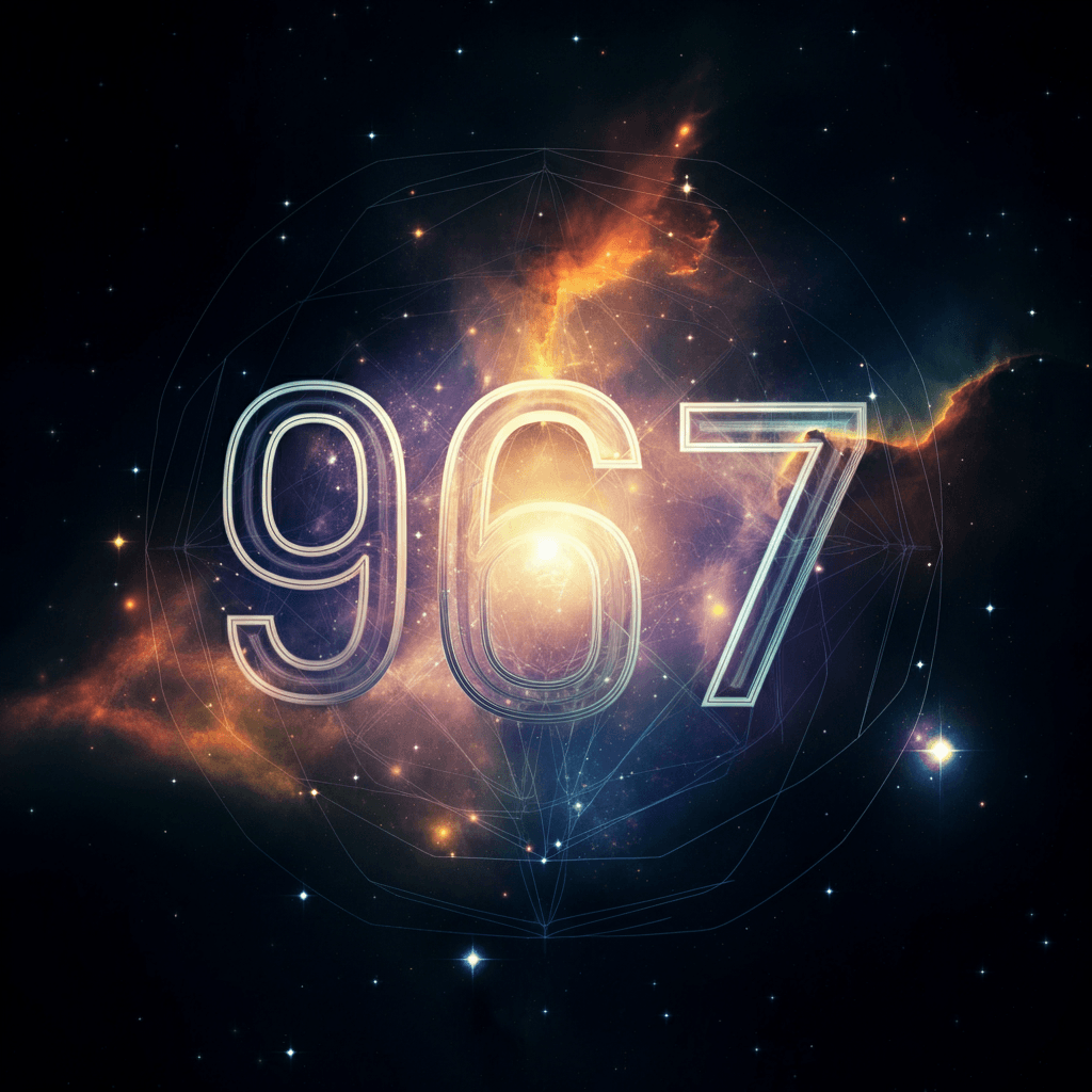 Numerologie 967 Betekenis ✨