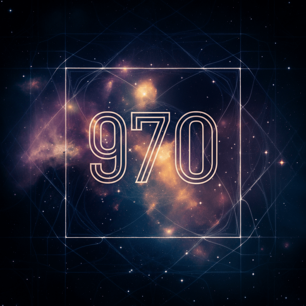 Numerologie 970 Betekenis ✨