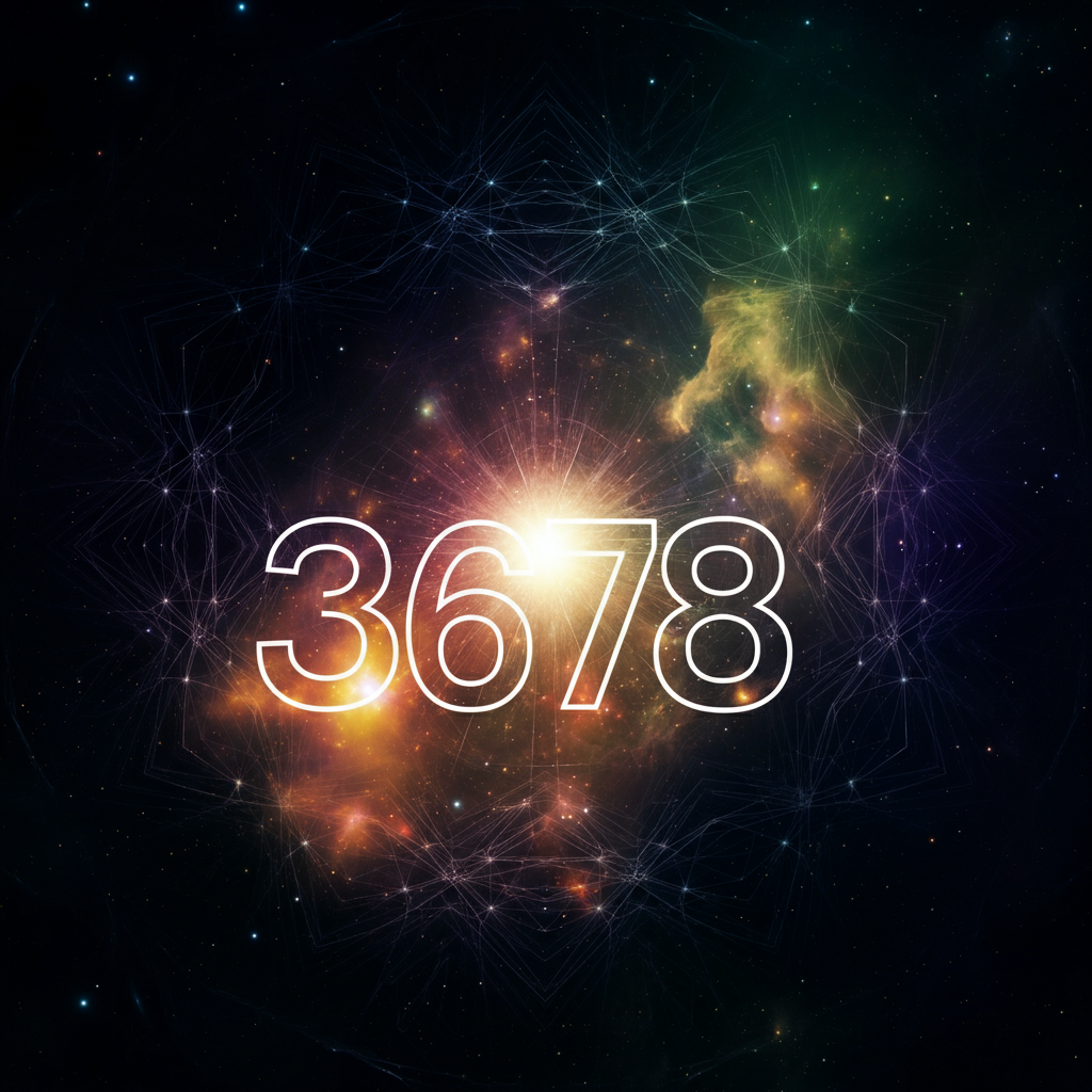 Numerologie 3678 Betekenis ✨