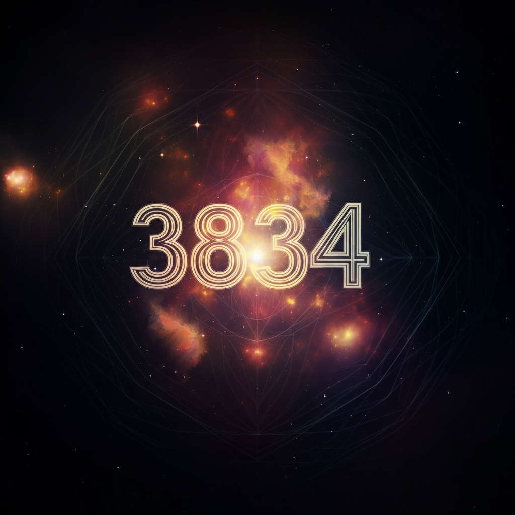 Numerologie 3834 Betekenis ✨