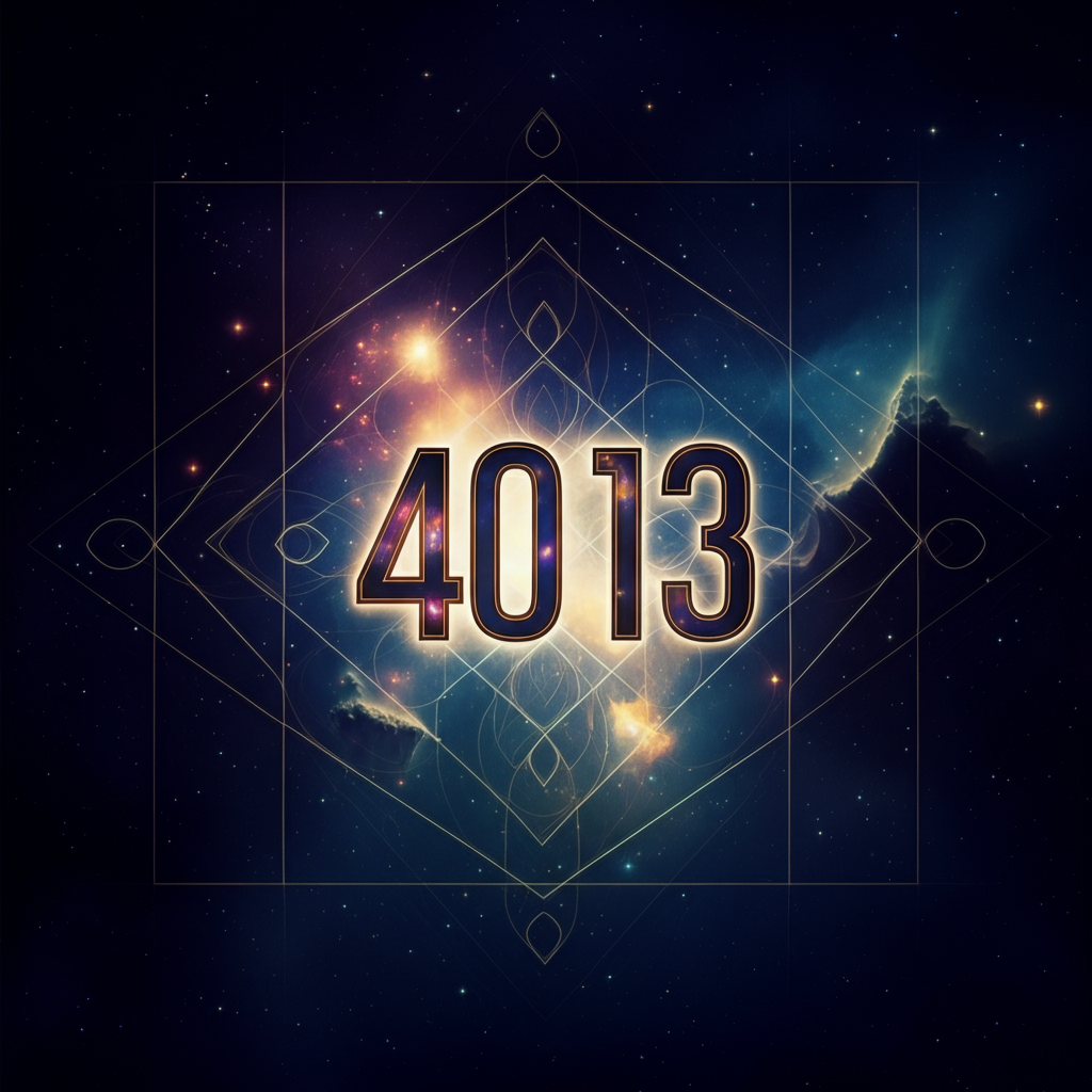 Numerologie 4013 Betekenis ✨