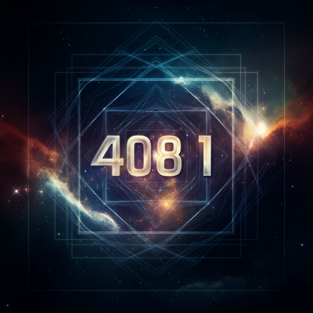 Numerologie 4081 Betekenis ✨