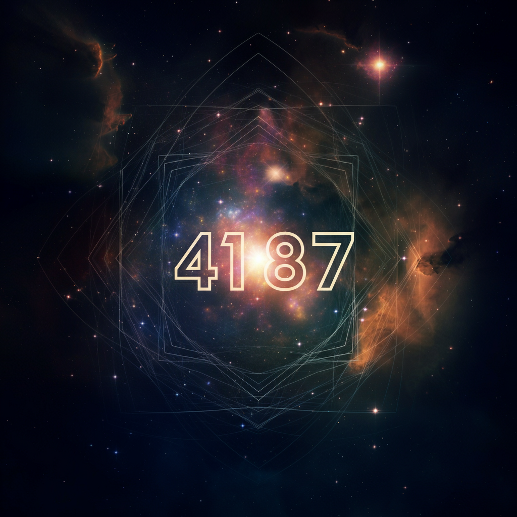 Numerologie 4187 Betekenis ✨