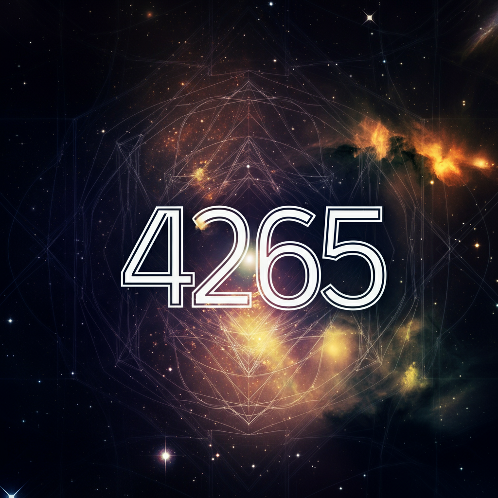 Numerologie 4265 Betekenis ✨