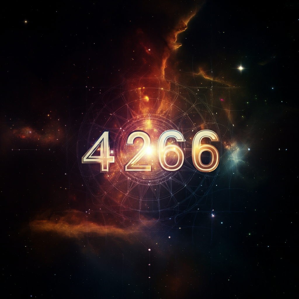 Numerologie 4266 Betekenis ✨