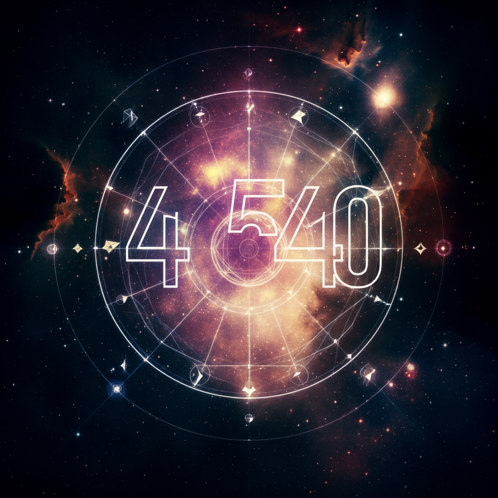 Numerologie 4540 Betekenis ✨