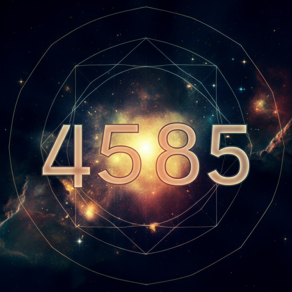 Numerologie 4585 Betekenis ✨