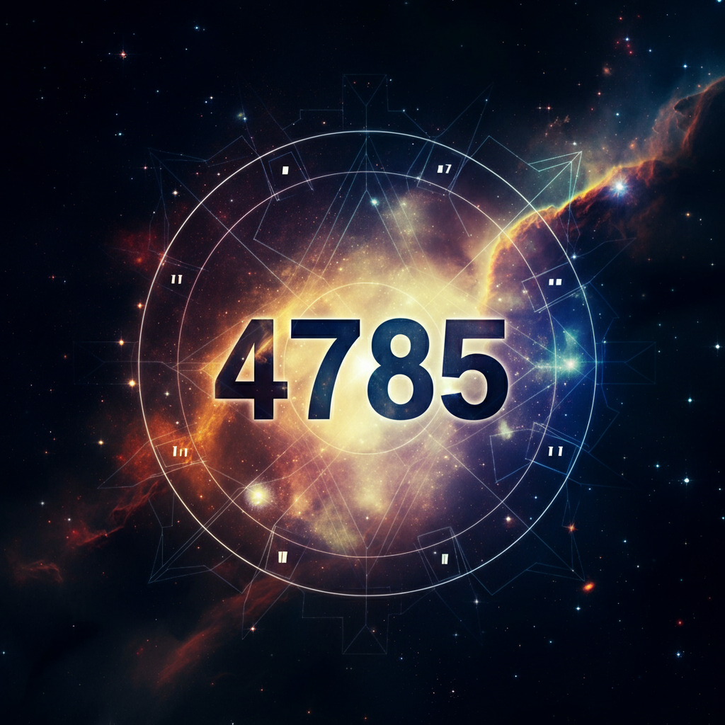 Numerologie 4785 Betekenis ✨
